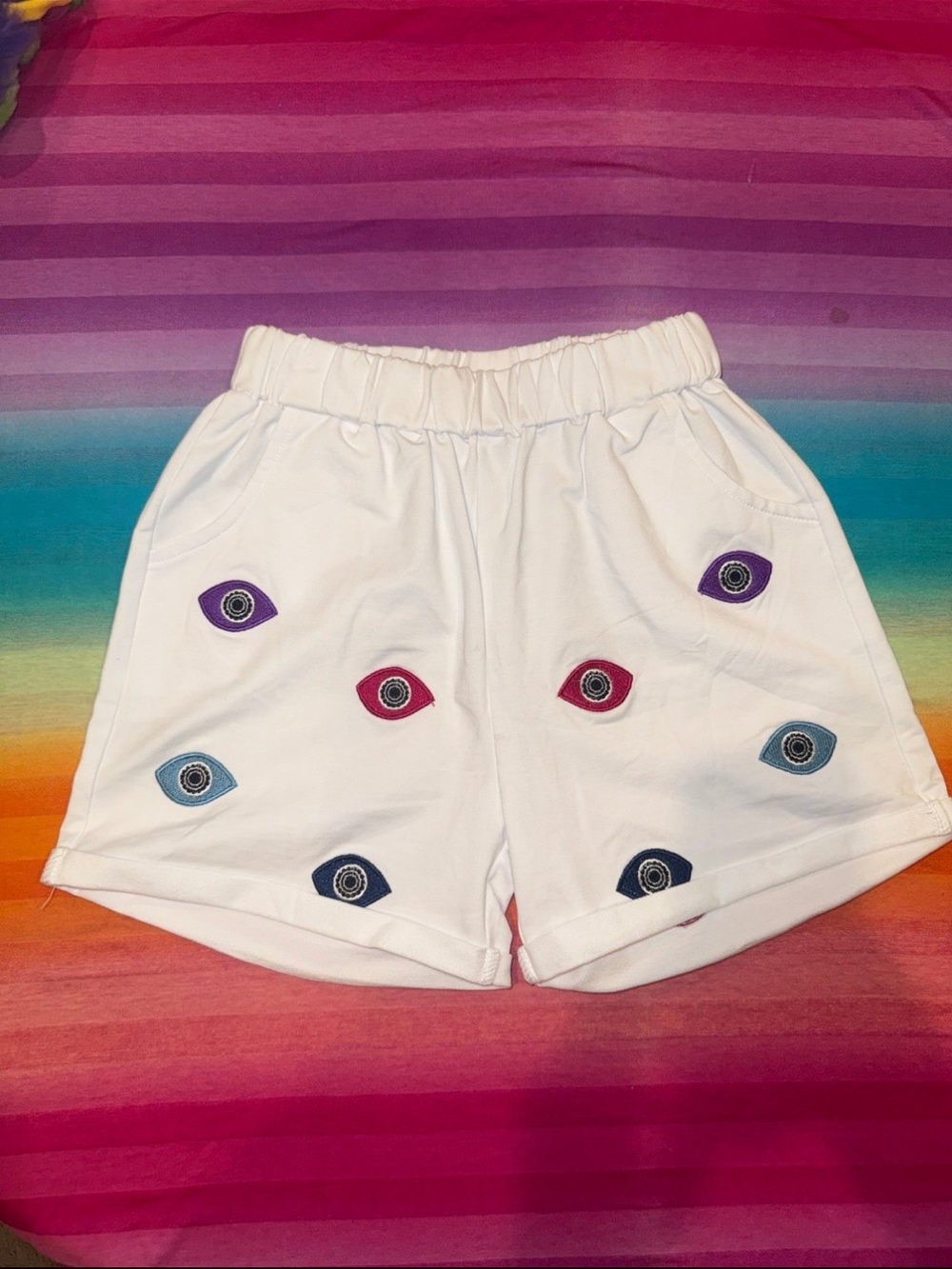 Lola + the Boys Evil Eye Shorts (10)